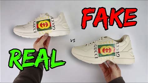 gucci rhyton fake|Gucci Rhyton Sneakers Real vs. Fake Guide 2024: How Can I.